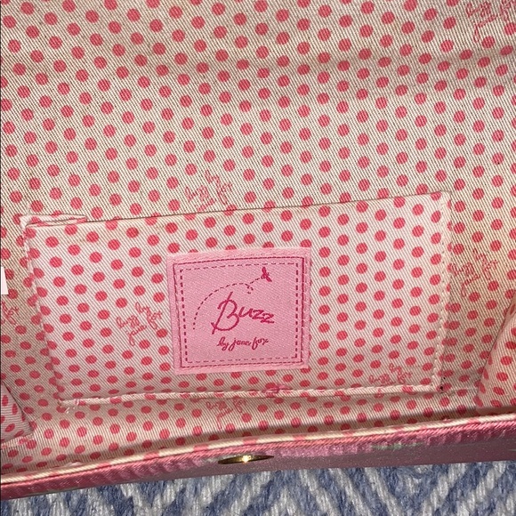 Buzz by Jane Fox Bee Clutch - pink/green - Picture 5 of 5